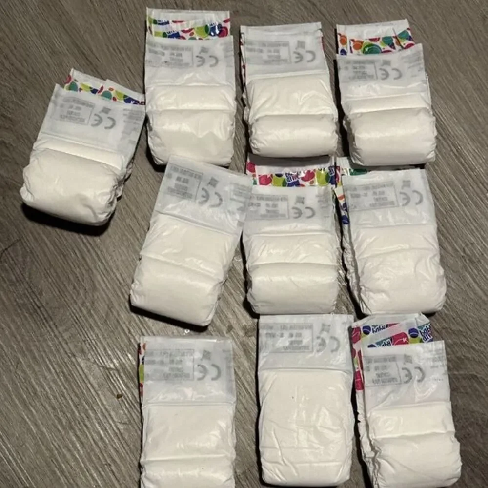 Baby Alive Little Toy Doll‎ Diapers Hasbro Lot of 10